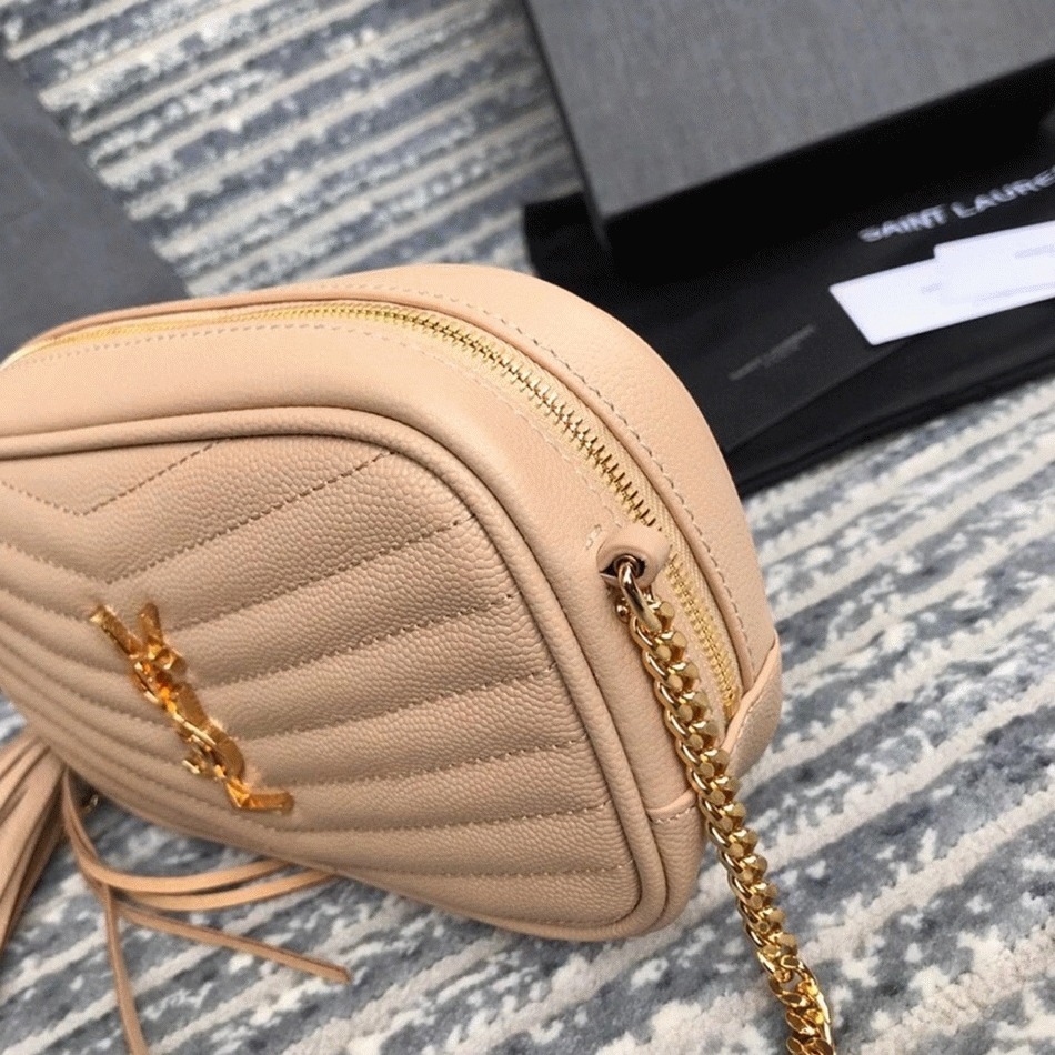 Replica Sa1nt Lau*nt Lou Mini Bag Beige