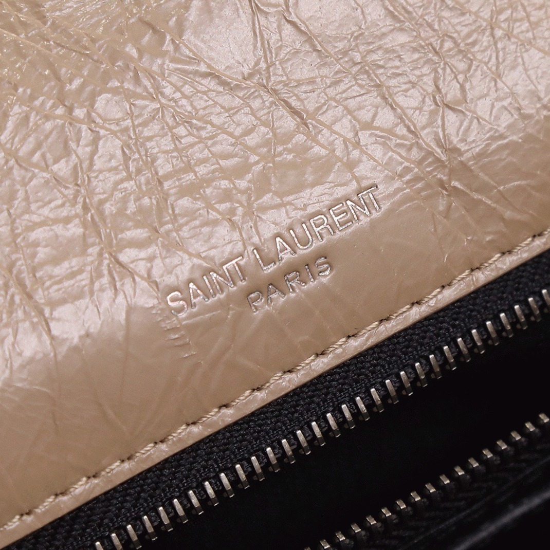 Fake Sa1nt Lau*nt Niki Medium Chain Bag Beige
