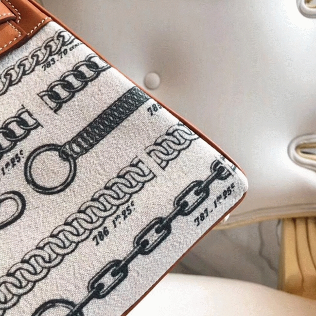 De Camp Dechainee Toile Replica Designer H**me5 Kelly 28cm Limited Edition