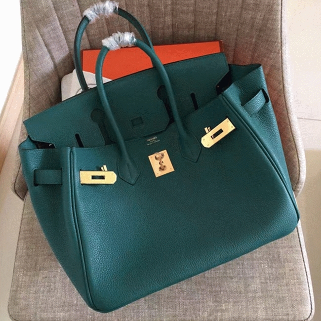 Malachite AAAAA Quality H**me5 Birkin 35cm Copy