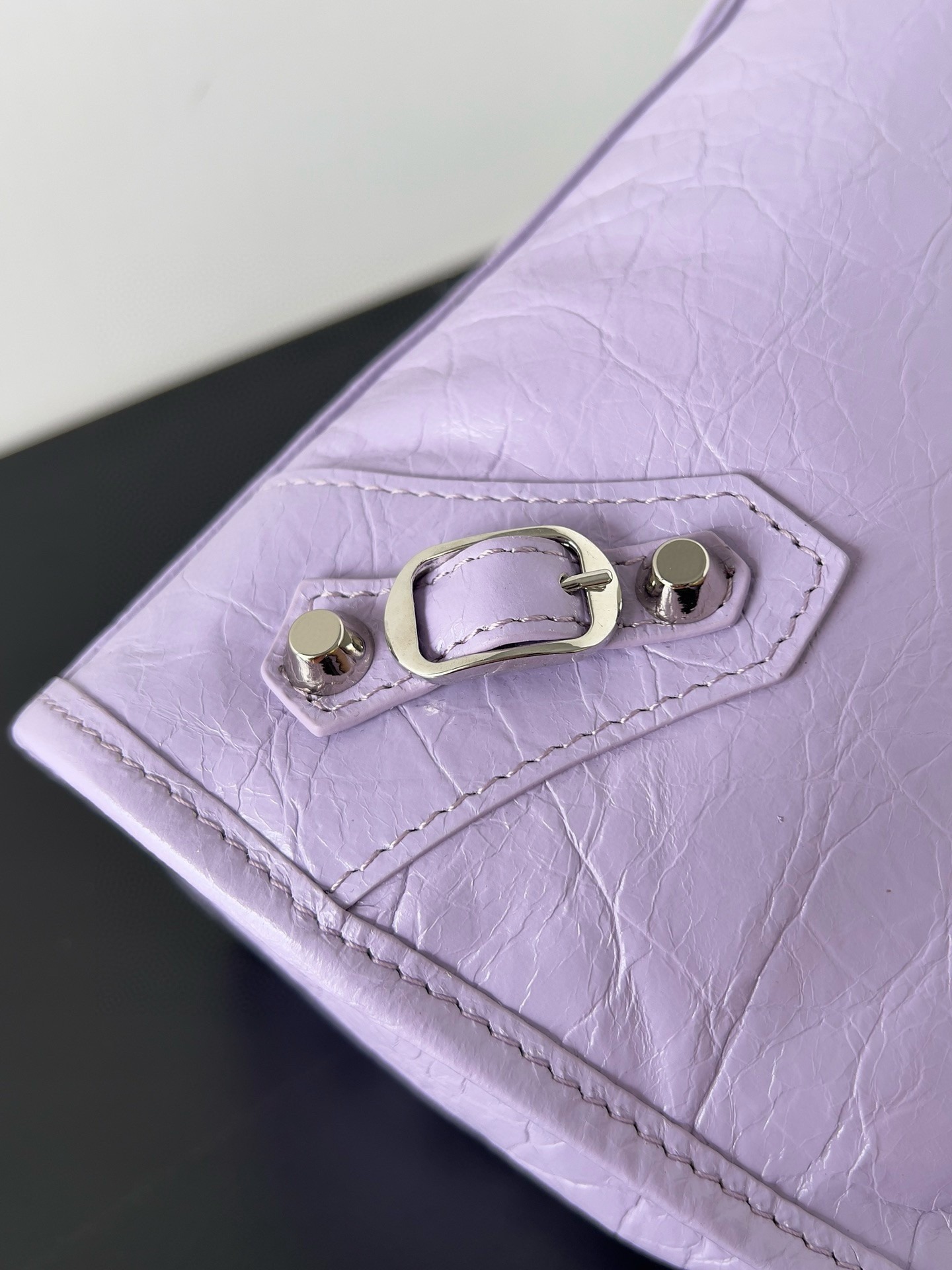 Knockoff Ba1en*iaga Le City Small Bag Lilas Arena Lambskin