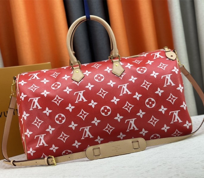 L0vis Vvtt0n Speedy P9 Bandouliere 50 Bag In Red