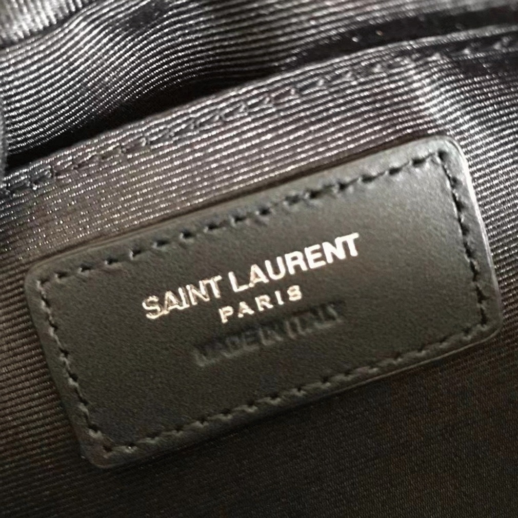 Fake Sa1nt Lau*nt Lou Camera Bag Black