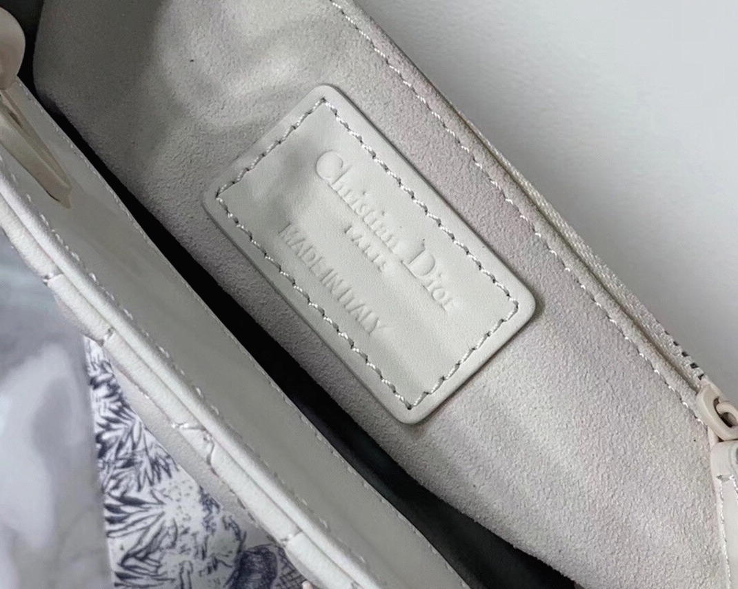 D10r Lady D10r Mini Chain Bag Fake in White