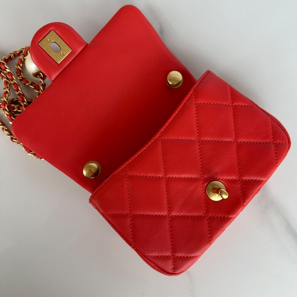 Ch**el MINI FLAP BAG