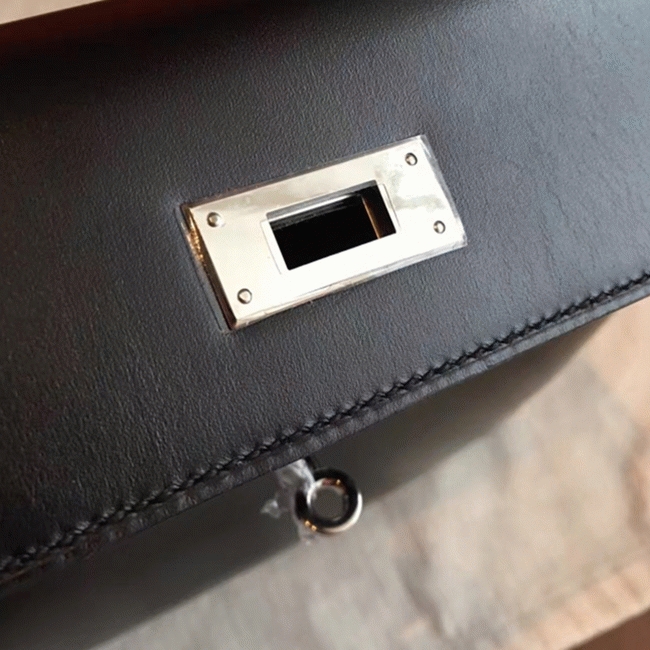 Black Replica H**me5 Kelly Retourne 28cm Everyday Tote