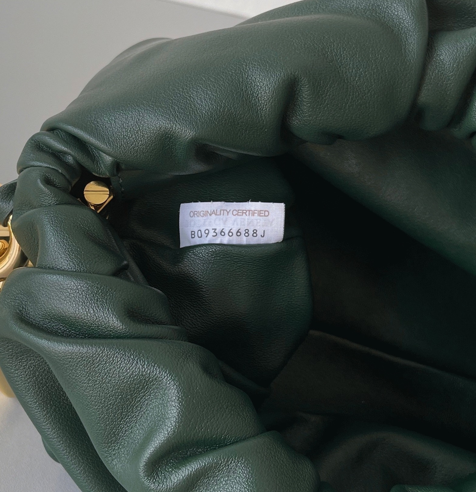 Knockoff B0tt*ga Ven*ta The Chain Pouch Bag Raintree