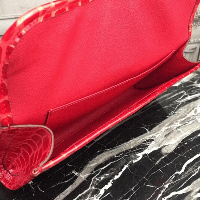 Red fake H**me5 Jige Elan 29 clutch bag