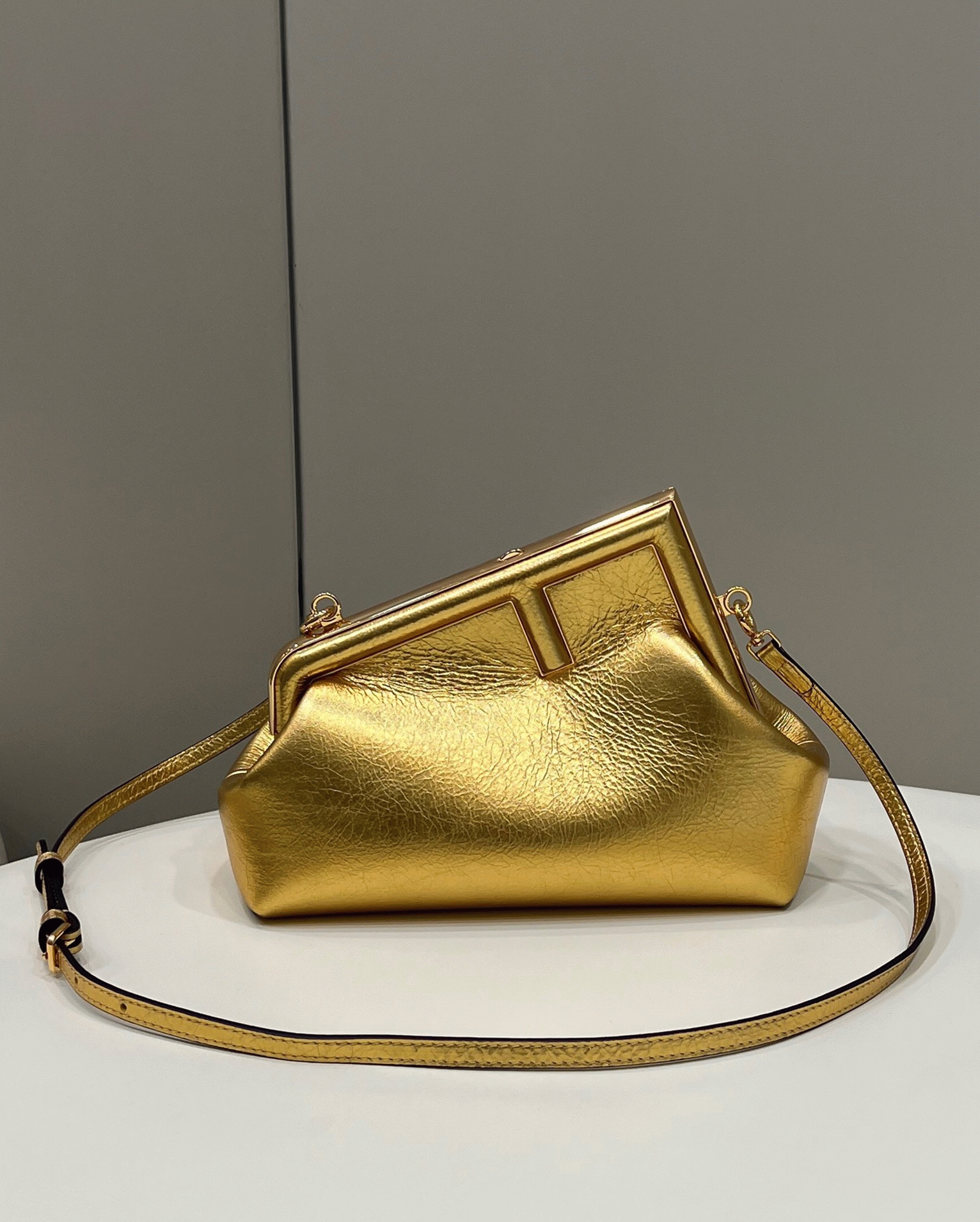 Top Quality Replica F**di First Small Bag In Gold