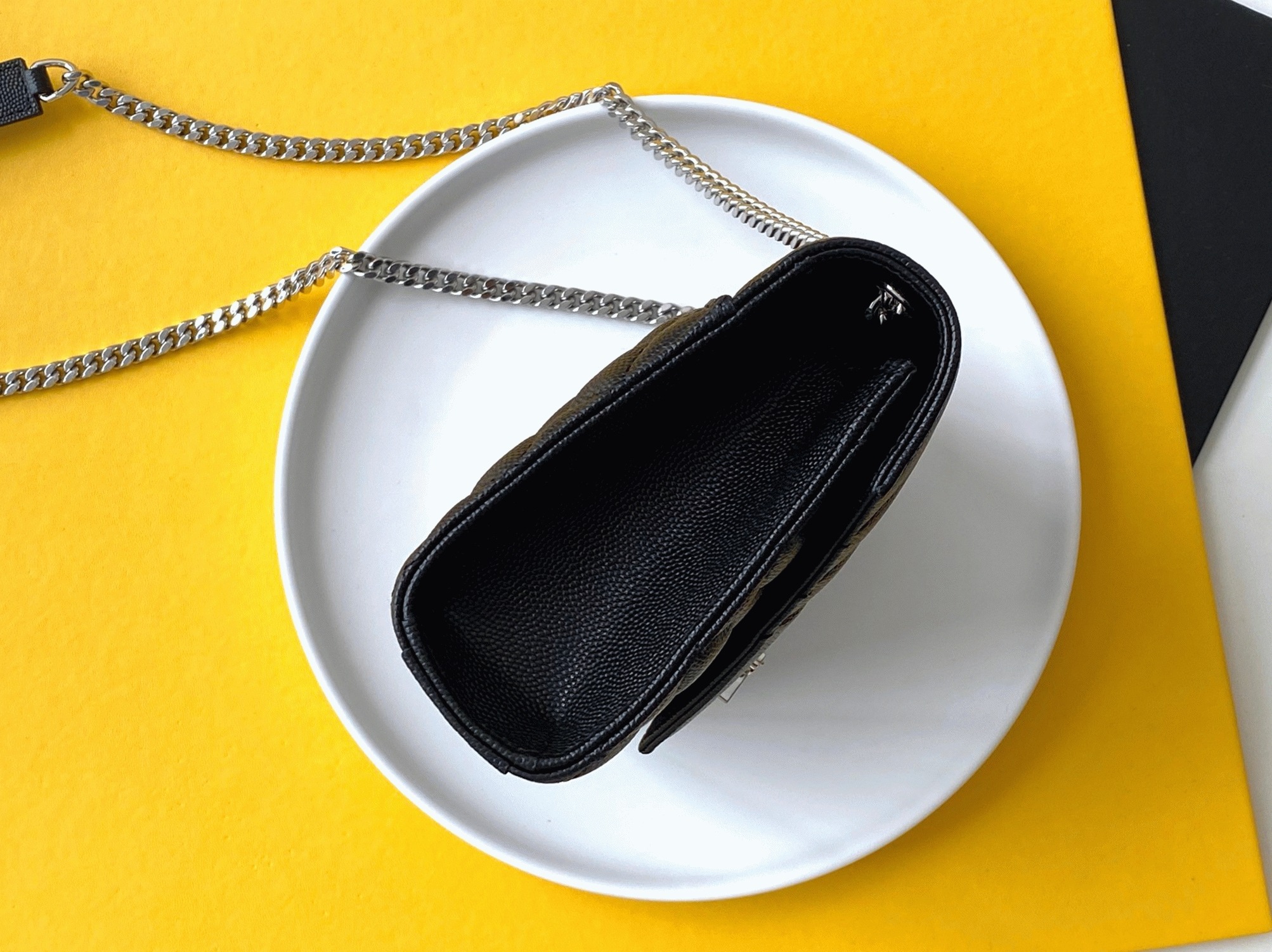 Replica Sa1nt Lau*nt Envelope Small Bag Noir