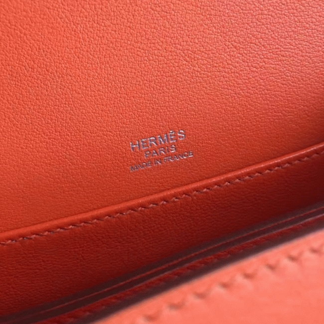 Fake H**me5 Mini Sac Roulis Handbag Orange