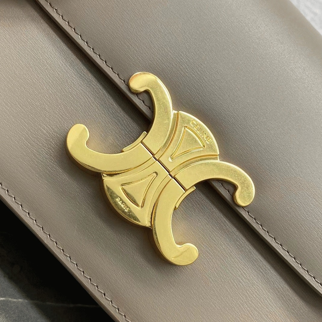 Top Quality Fake Ce1i*e Triomphe Teen Bag In Grey