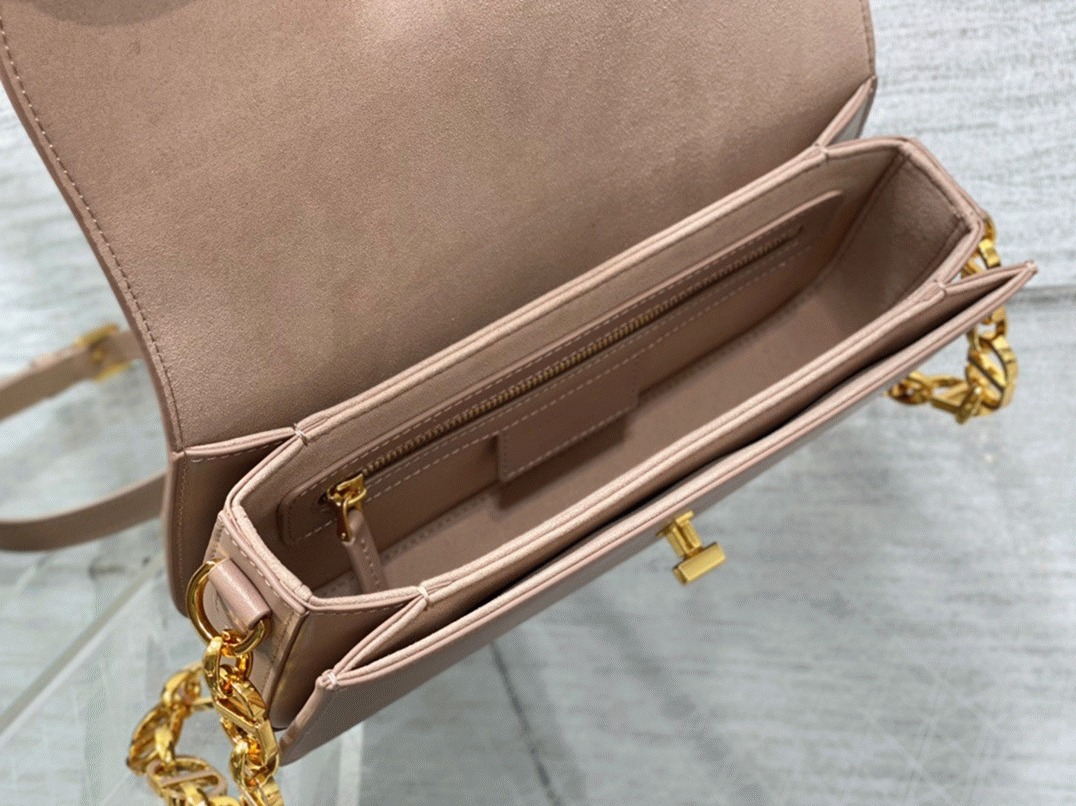 D10r 30 Montaigne Avenue Bag Fake in Heritage Pink Box Calfskin