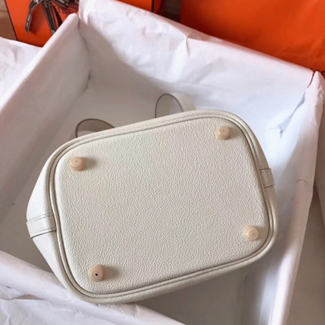 White luxury replica H**me5 Picotin Lock 22cm handbag