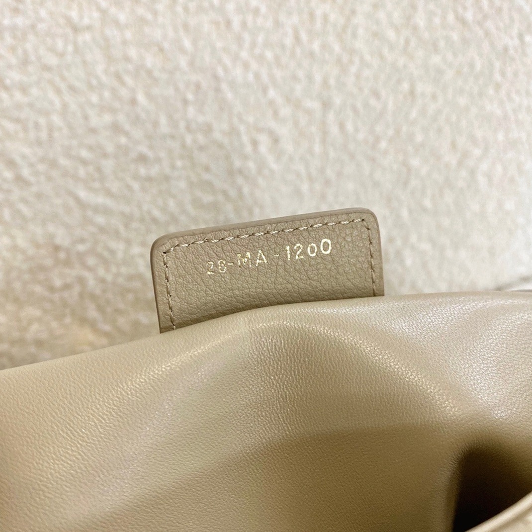 D10r Caro Large Bag Knockoff in Beige