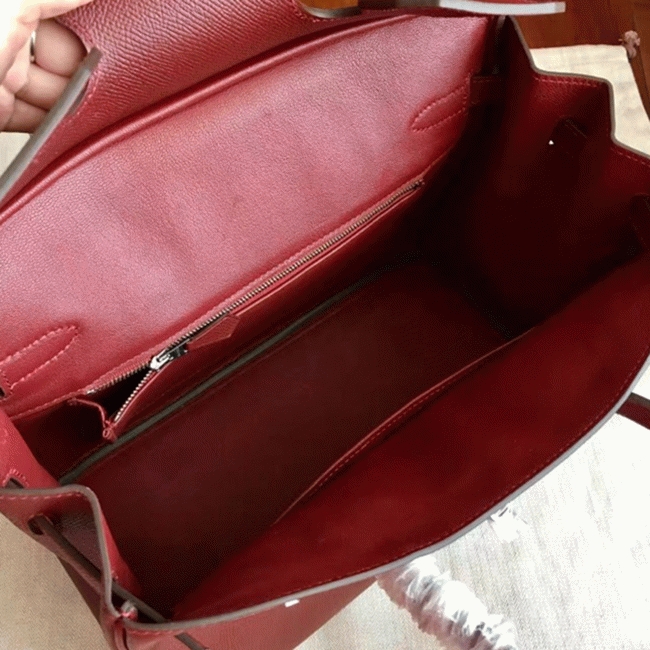 Bordeaux H**me5 Birkin 35cm Replica Designer-Inspired Bag