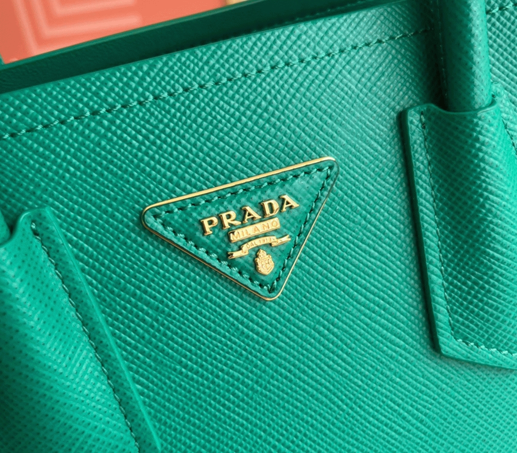 Green Pra*a Double Mini Bag Best Replica