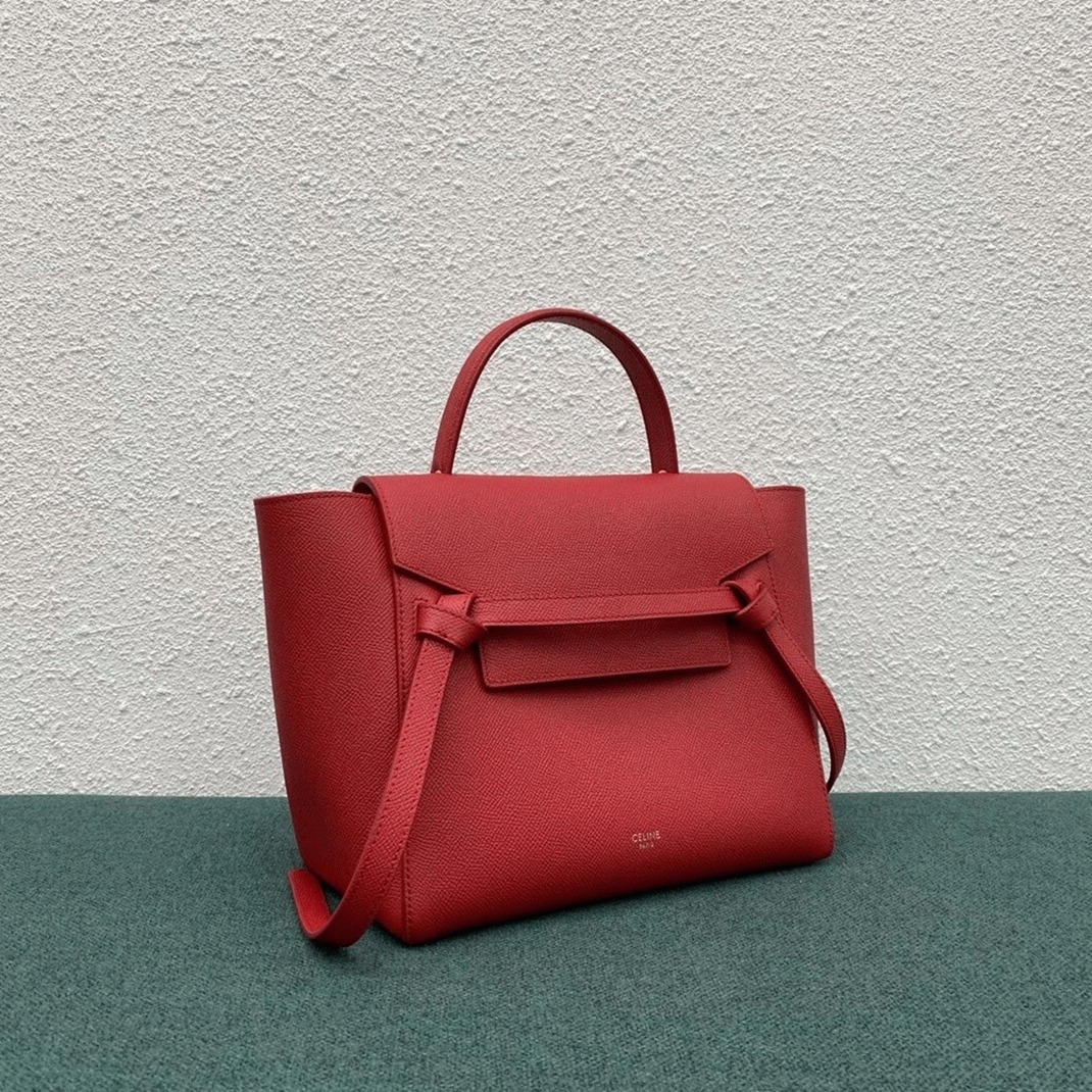 Ce1i*e Micro Belt Bag Replica in Red