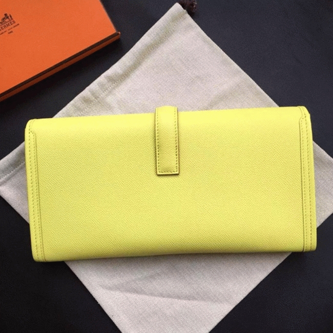 Soufre knockoff H**me5 Jige Elan clutch bag