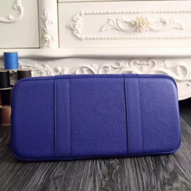 Electric Blue Replica H**me5 Garden Party 30cm Tote Handbag