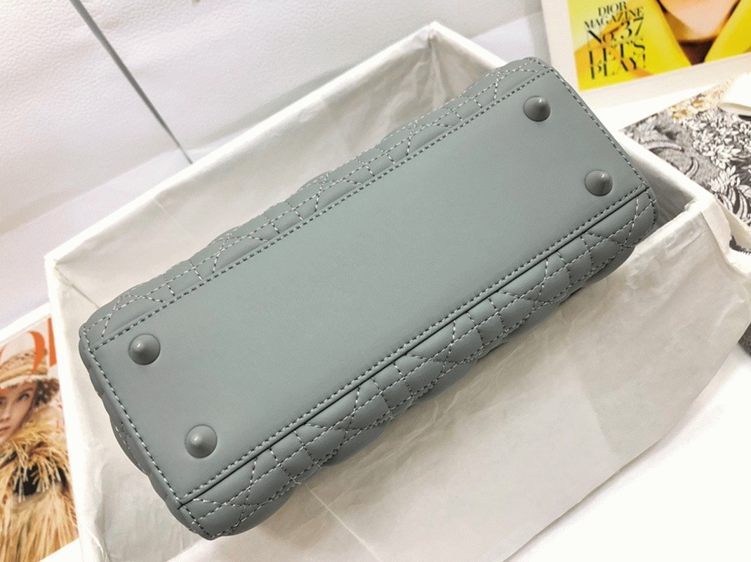 D10r Small Lady D10r My ABCD10r Bag Knockoff in Grey