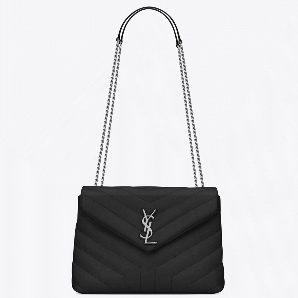 Replica Sa1nt Lau*nt LouLou Small Chain Bag Noir