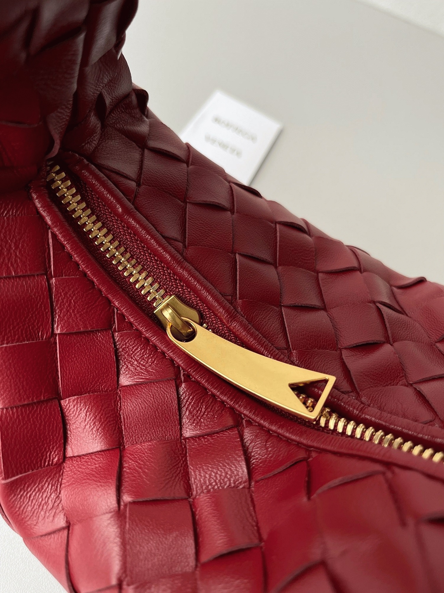 Replica B0tt*ga Ven*ta BV Jodie Mini Bag Dark Red