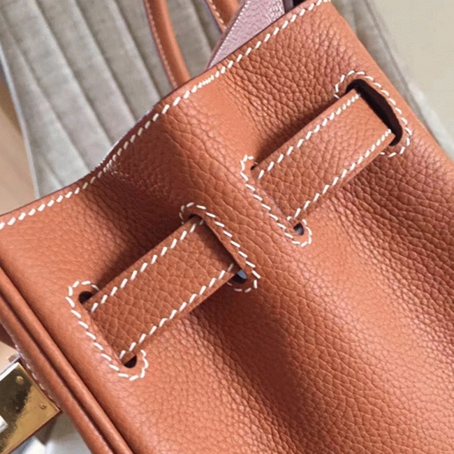 Gold-Tone Replica H**me5 Birkin 35CM Designer-Inspired Tote