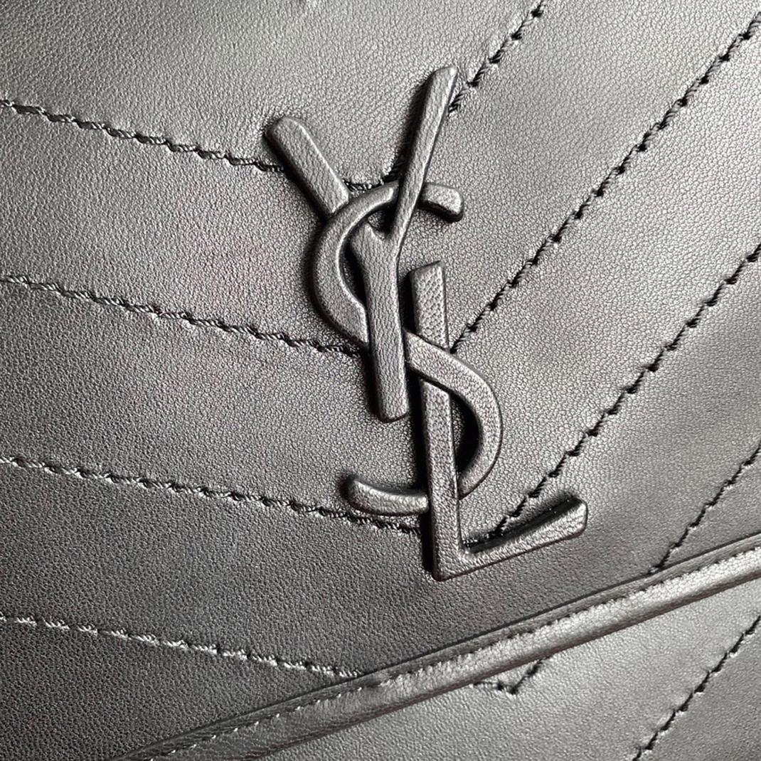 Fake Sa1nt Lau*nt Niki Medium Chain Bag Black