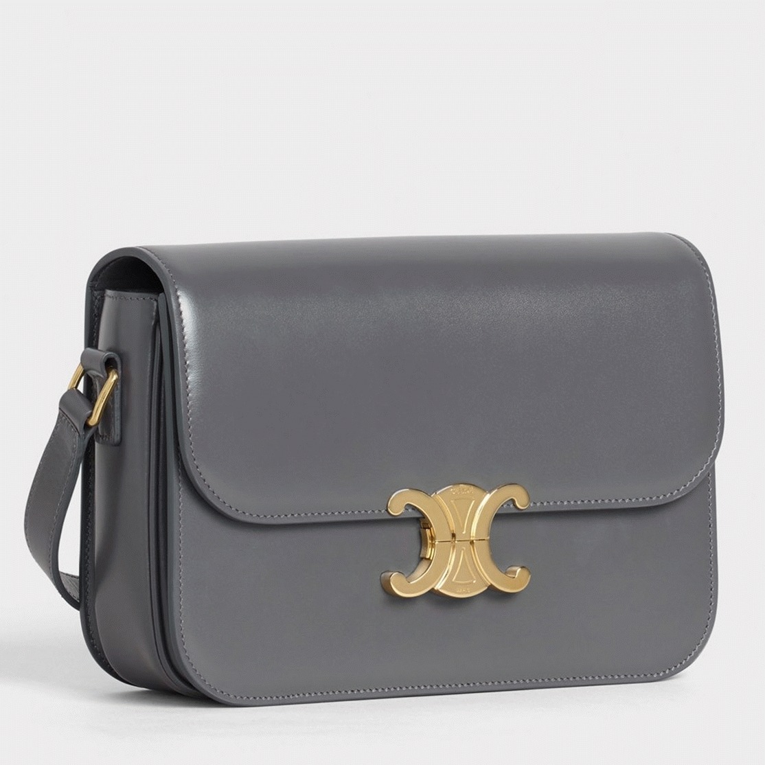 Top Quality Knockoff Ce1i*e Triomphe Medium Bag In Grey