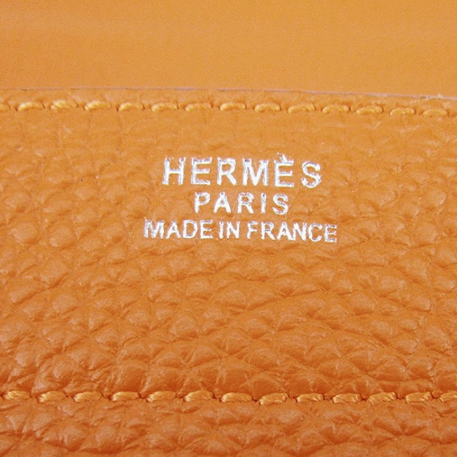 Orange Knockoff H**me5 Sac A Depeches 38CM Professional Bag