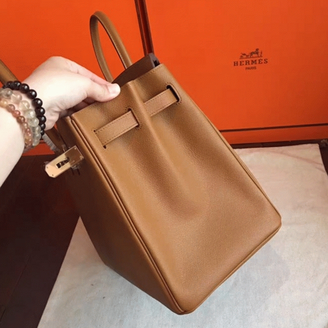Brown Luxury Replica H**me5 Birkin 35cm Handbag
