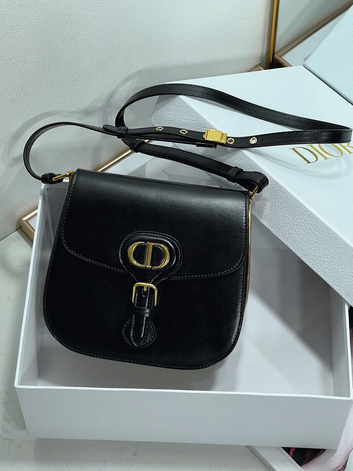 D10r Bobby Frame Bag Fake in Black