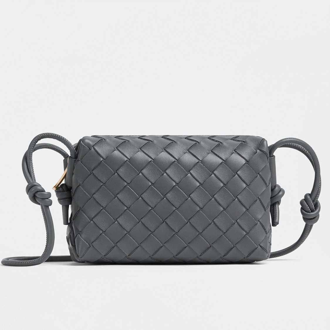 Fake B0tt*ga Ven*ta Loop Mini Bag Grey