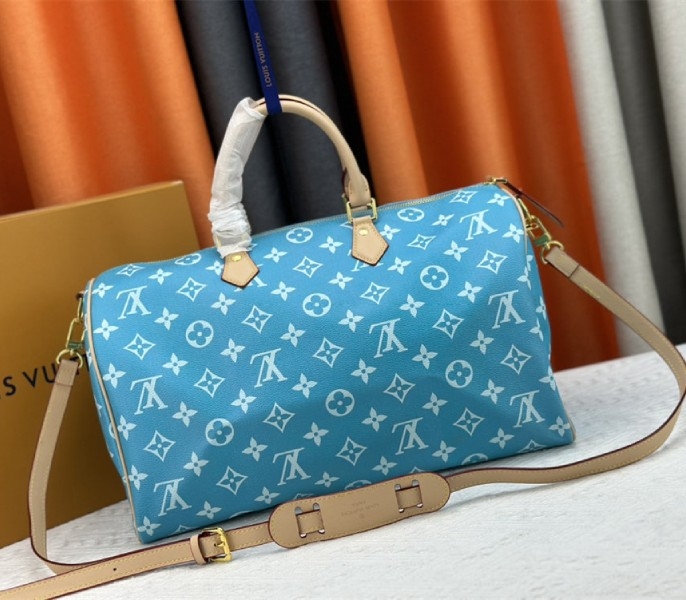 L0vis Vvtt0n Speedy P9 Bandouliere 40 Bag In Turquoise