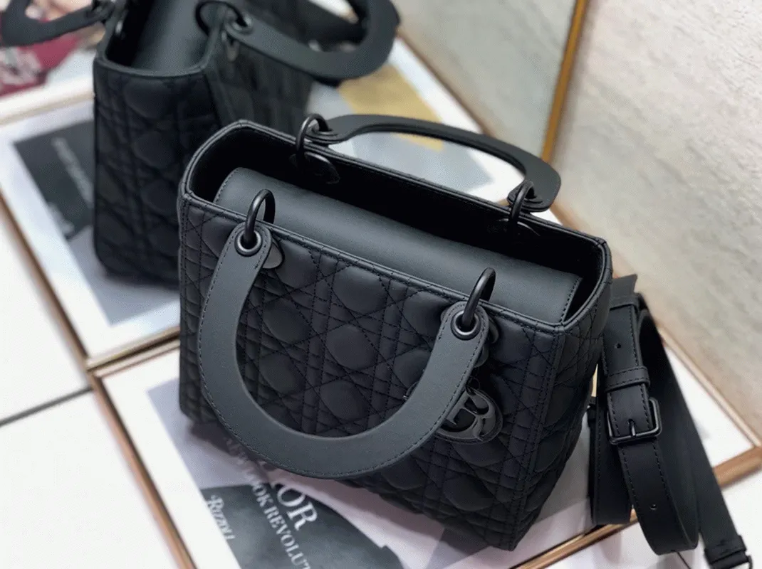 D10r Lady D10r Medium Bag Replica in Black