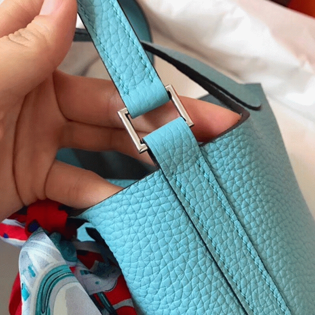 Lagon luxury copy H**me5 Picotin Lock 18cm handbag