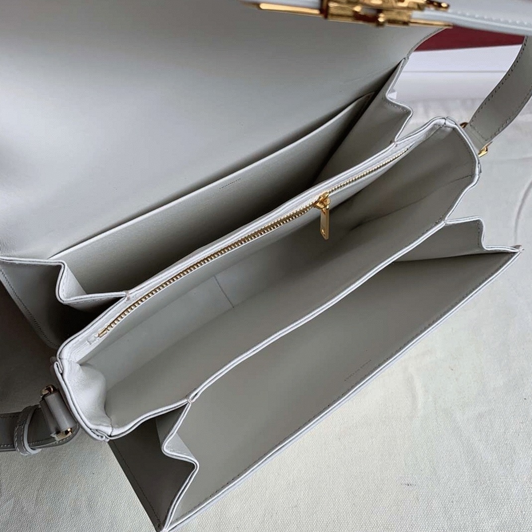 Top Quality Replica Ce1i*e Triomphe Large Bag In White