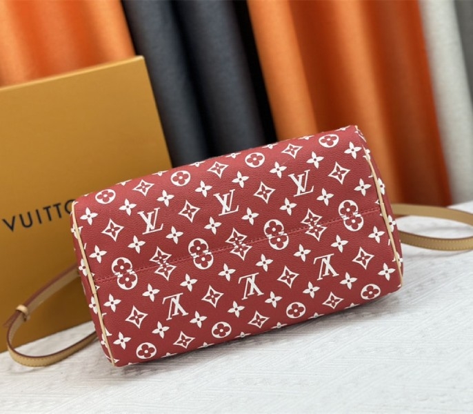 L0vis Vvtt0n Speedy P9 Bandouliere 30 Bag In Red