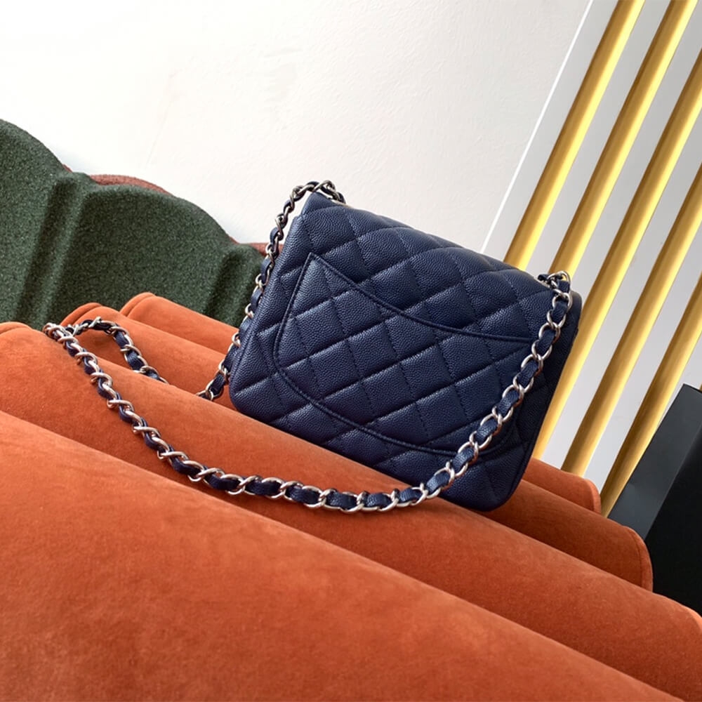 Ch**el MINI FLAP BAG(high-end grade)