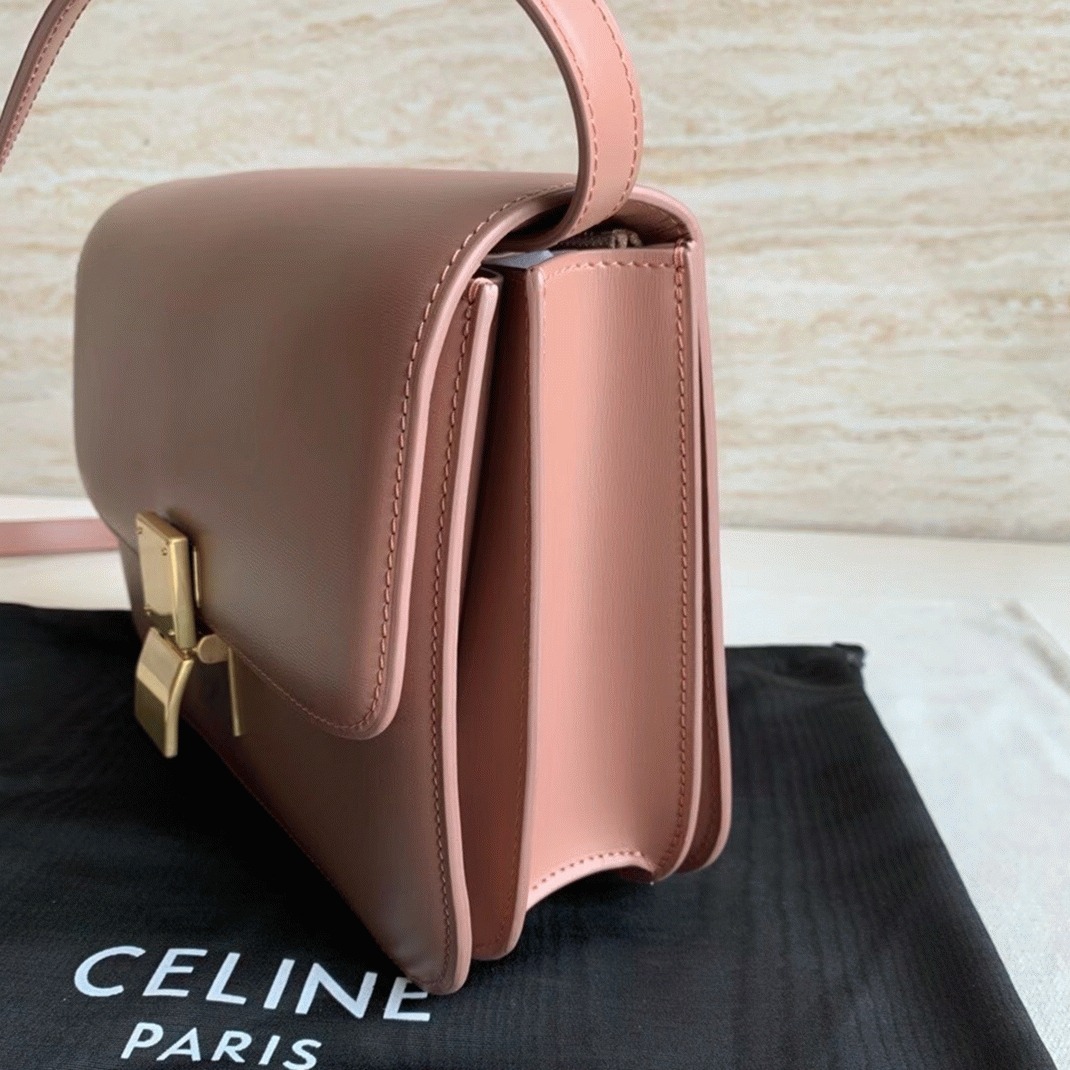 Top Quality Replica Ce1i*e Classic Box Medium Bag In Antique Rose