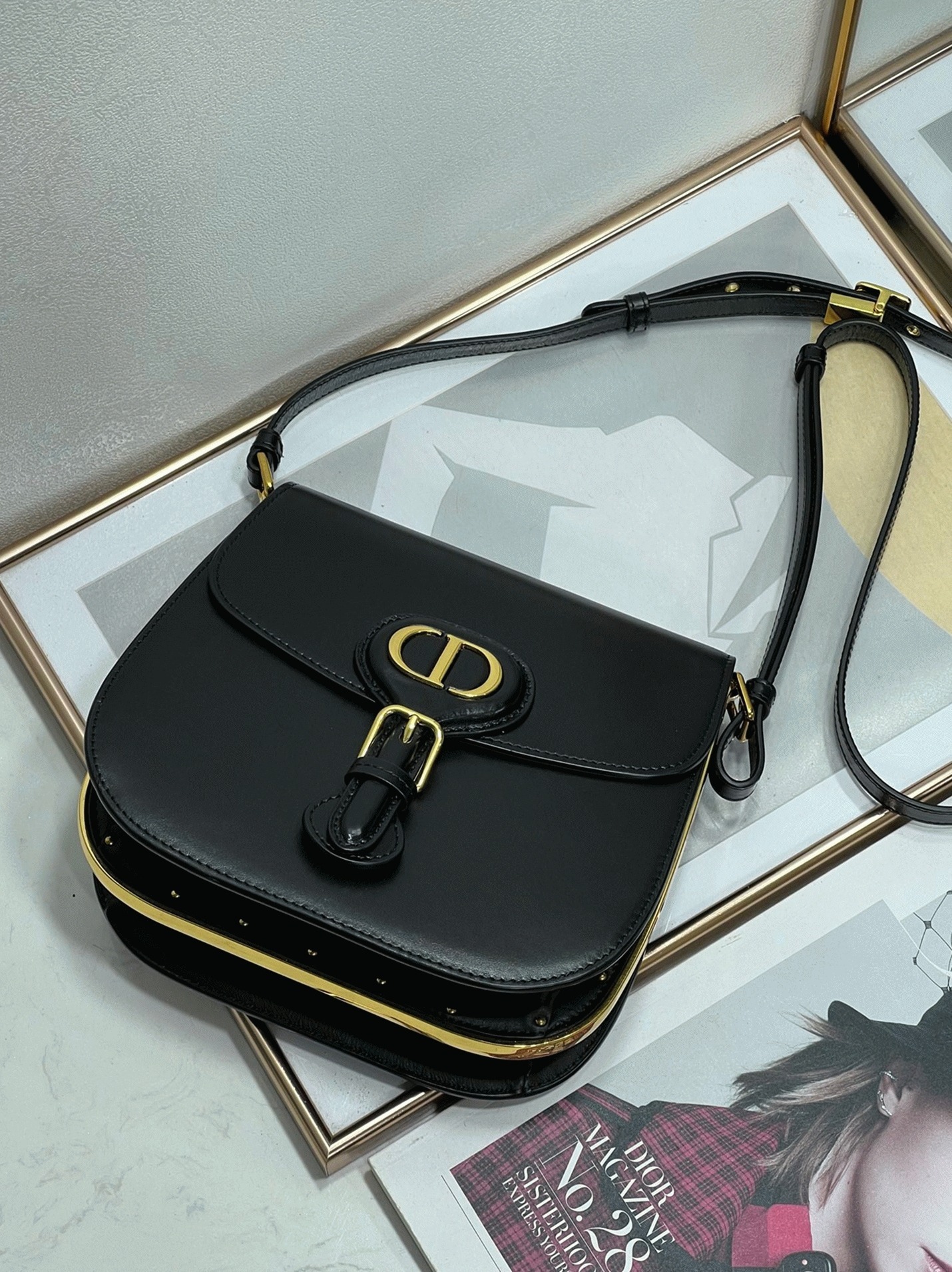 D10r Bobby Frame Bag Fake in Black