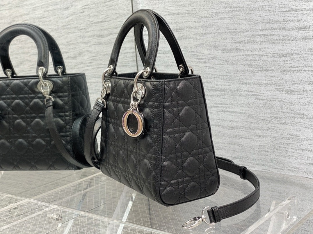 D10r Lady D10r Medium Bag Knockoff in Black