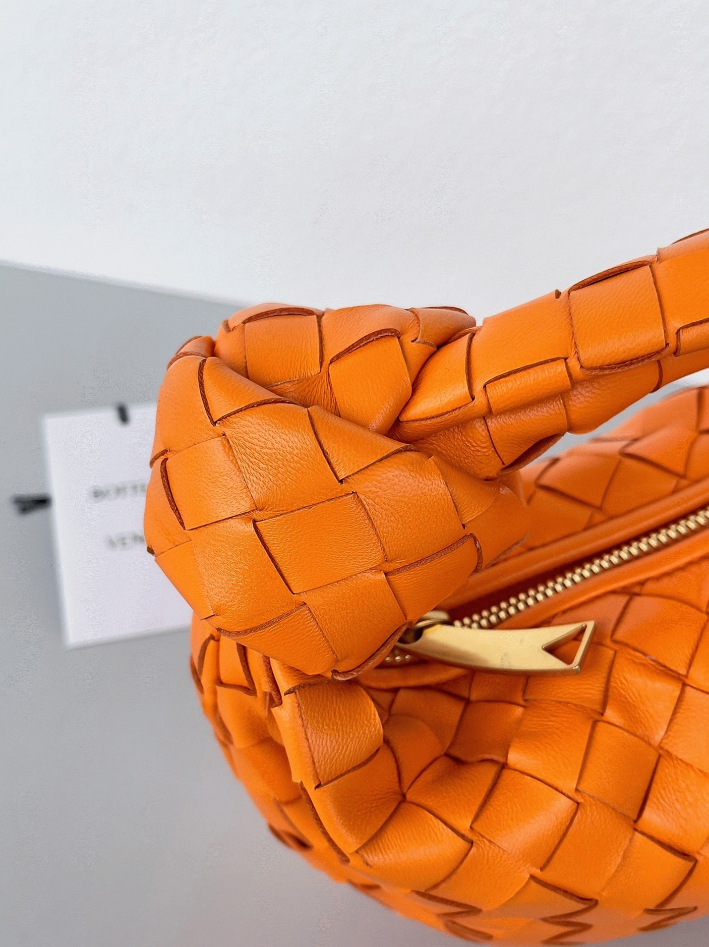 Replica B0tt*ga Ven*ta BV Jodie Mini Bag Orange