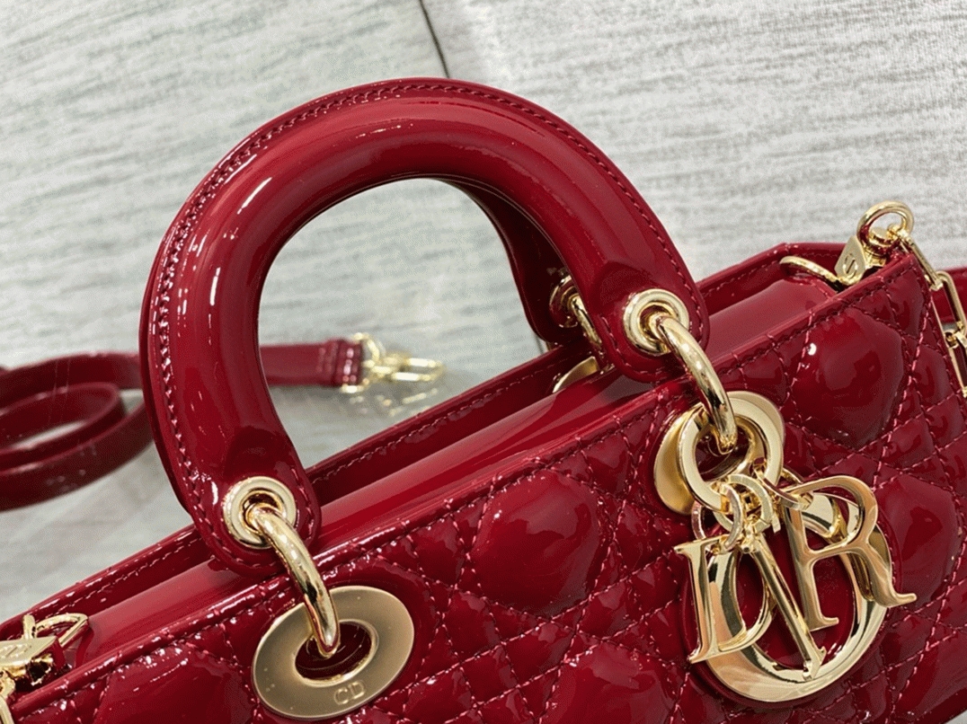D10r Lady D-Joy Small Bag Imitation in Red