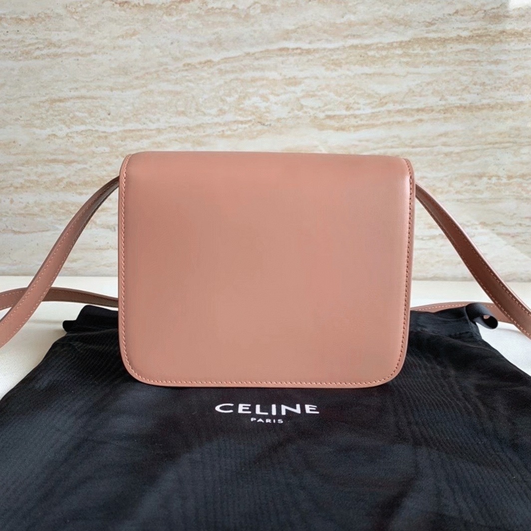 Top Quality Replica Ce1i*e Classic Box Teen Bag In Antique Rose