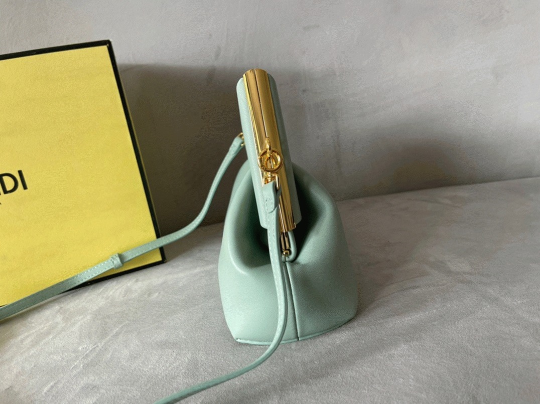 Top Quality Fake F**di First Small Bag In Mint Green