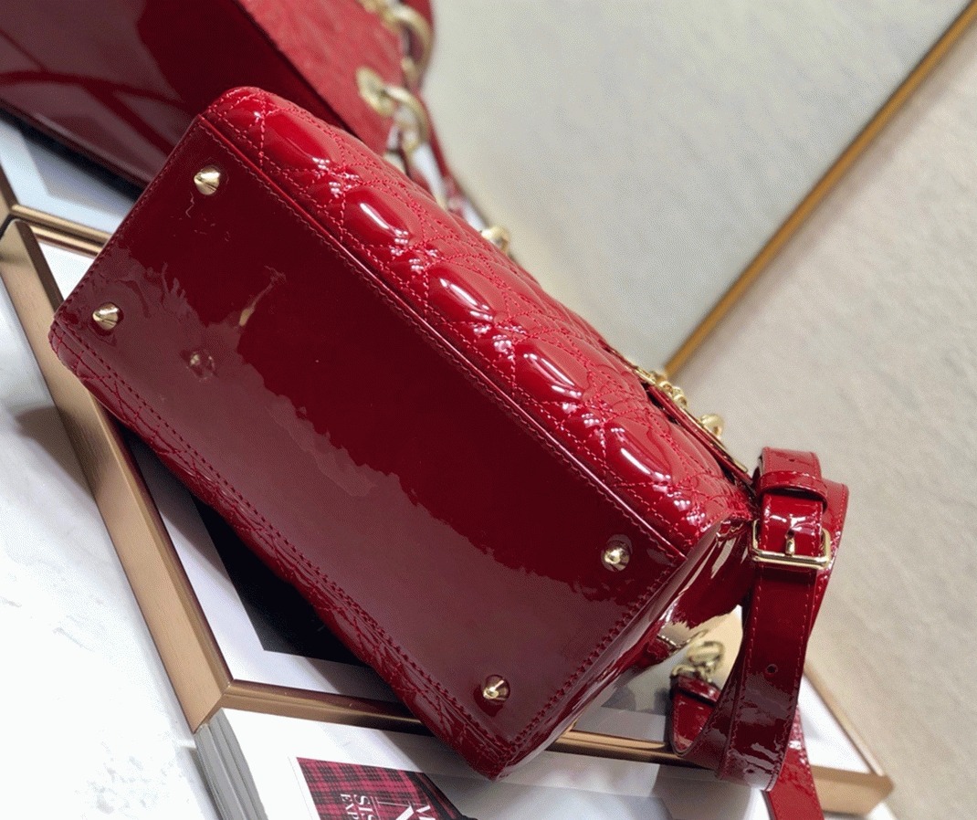 D10r Lady D10r Medium Bag Fake in Red