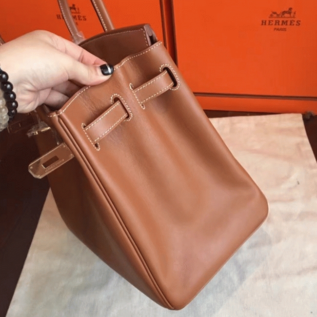 Gold H**me5 Birkin 35cm Knockoff from Designer Collection