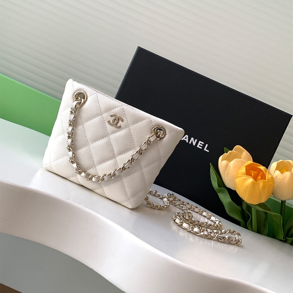 Ch**el 25cm Sa Mini Tote Bag(high-end grade)